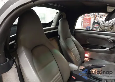 2001 Porsche Boxster S from USA, damaged, VIN WP0CB29871U663815